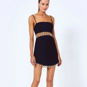 Alexis Gaudy Dress Black Size XS
